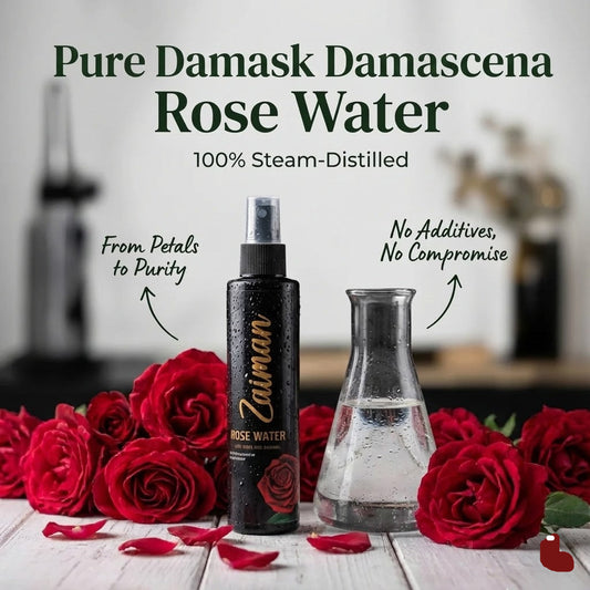 Natural Rose Water Spray - 100% Pure
