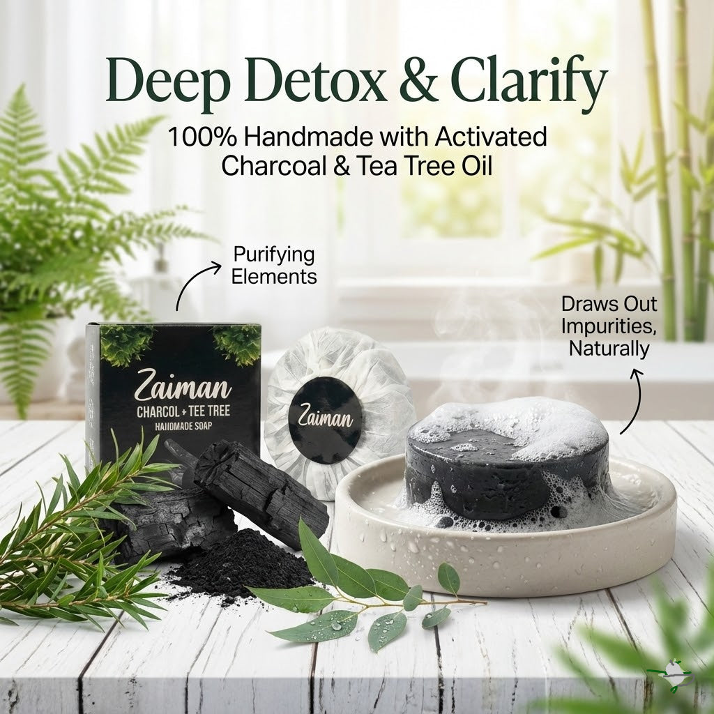 activated charcoal tea tree soap in pakistan